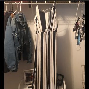 Always Indigo Blue & White Summer Dress